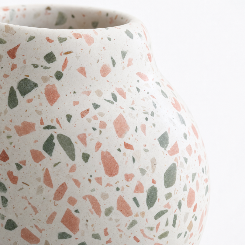 Terrazzo Ceramic Vases